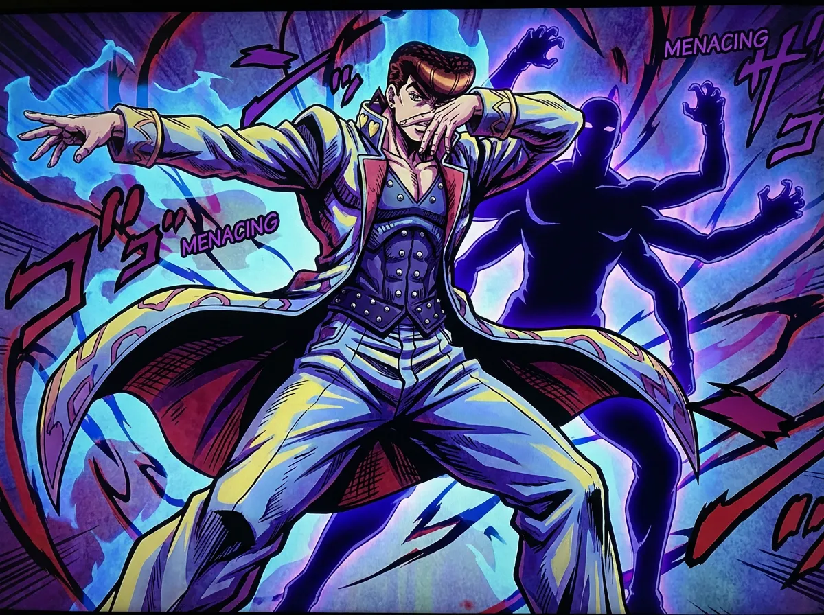 JoJo's Bizarre Adventure style