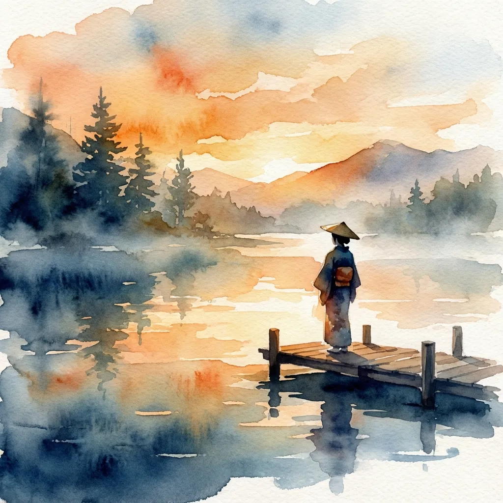 Watercolor anime style example 2