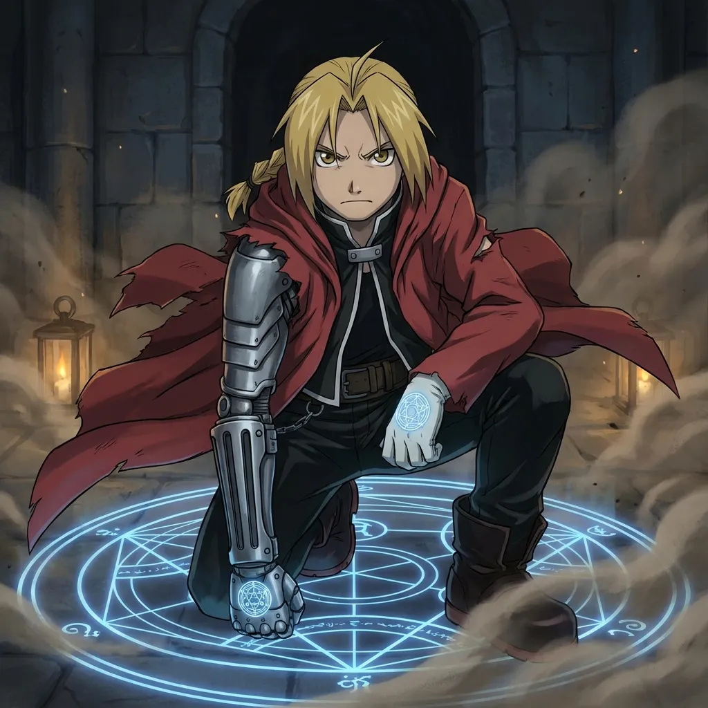 Fullmetal Alchemist style example 1