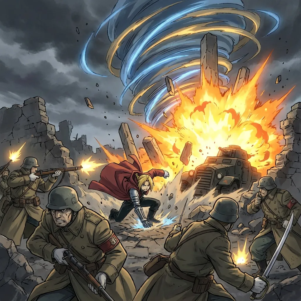 Fullmetal Alchemist style example 3