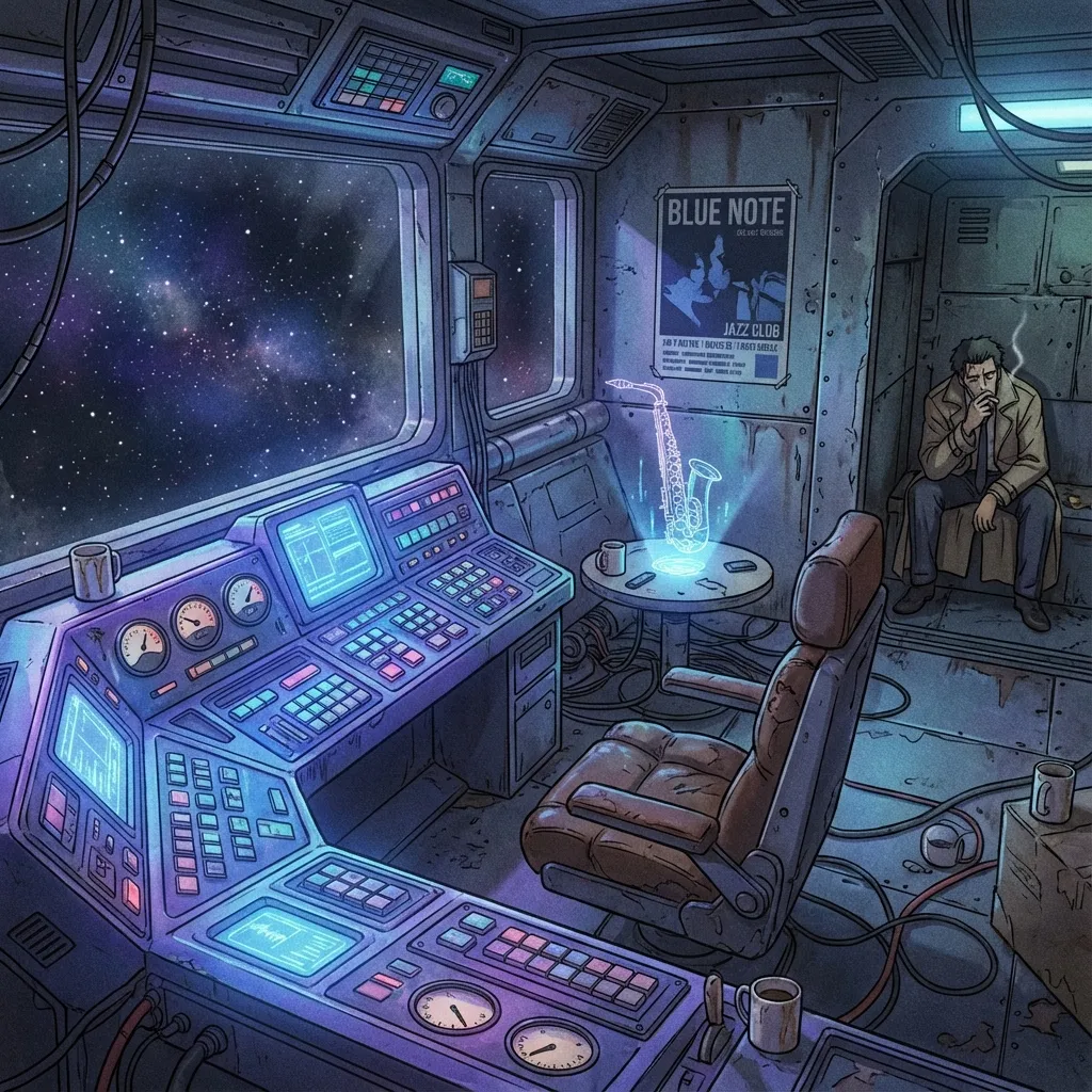 Cowboy Bebop style example 2