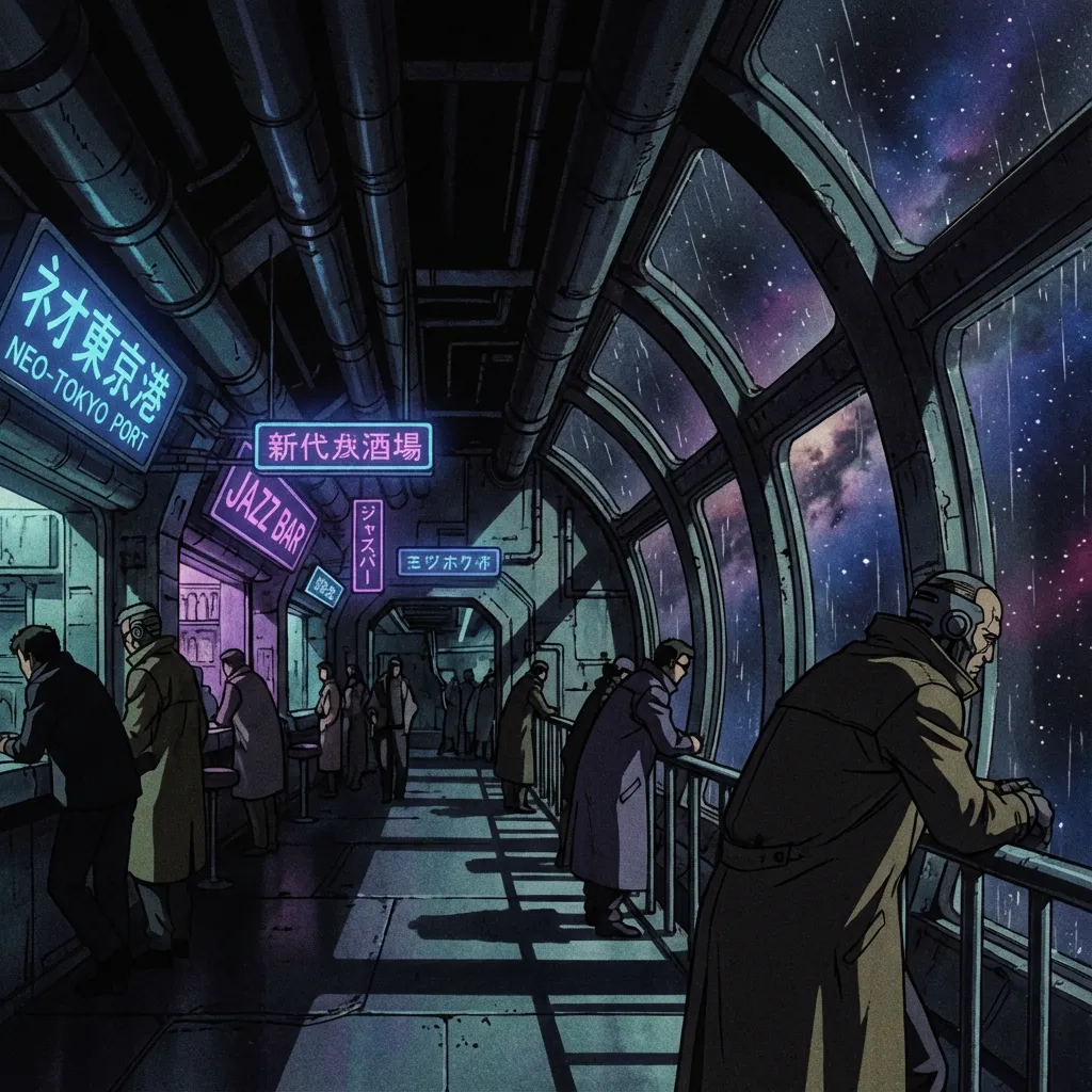 Cowboy Bebop style example 3