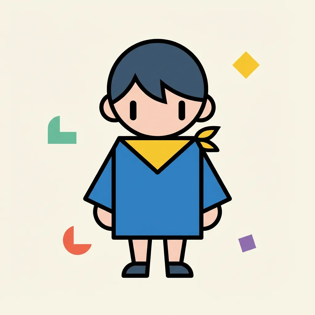 ミニマリストアニメスタイル 例 2