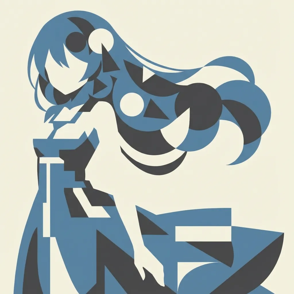ミニマリストアニメスタイル 例 3