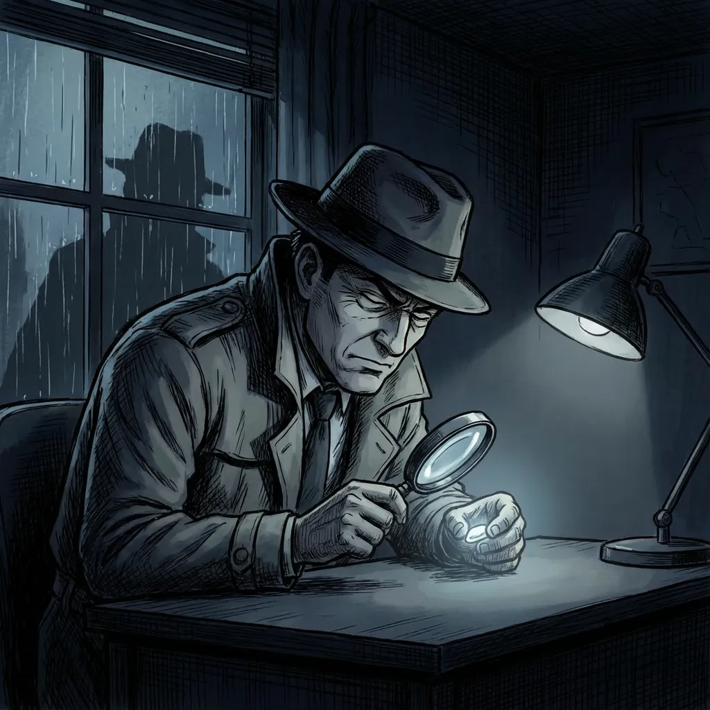 Mystery anime style example 1