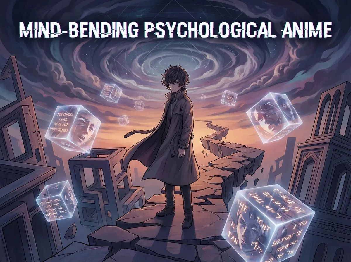 Psychological anime style