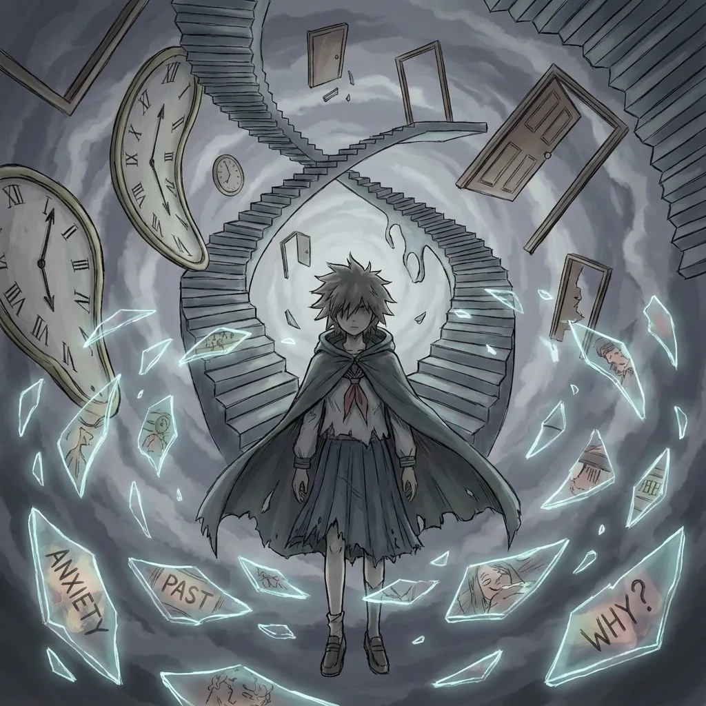 Psychological anime style example 1