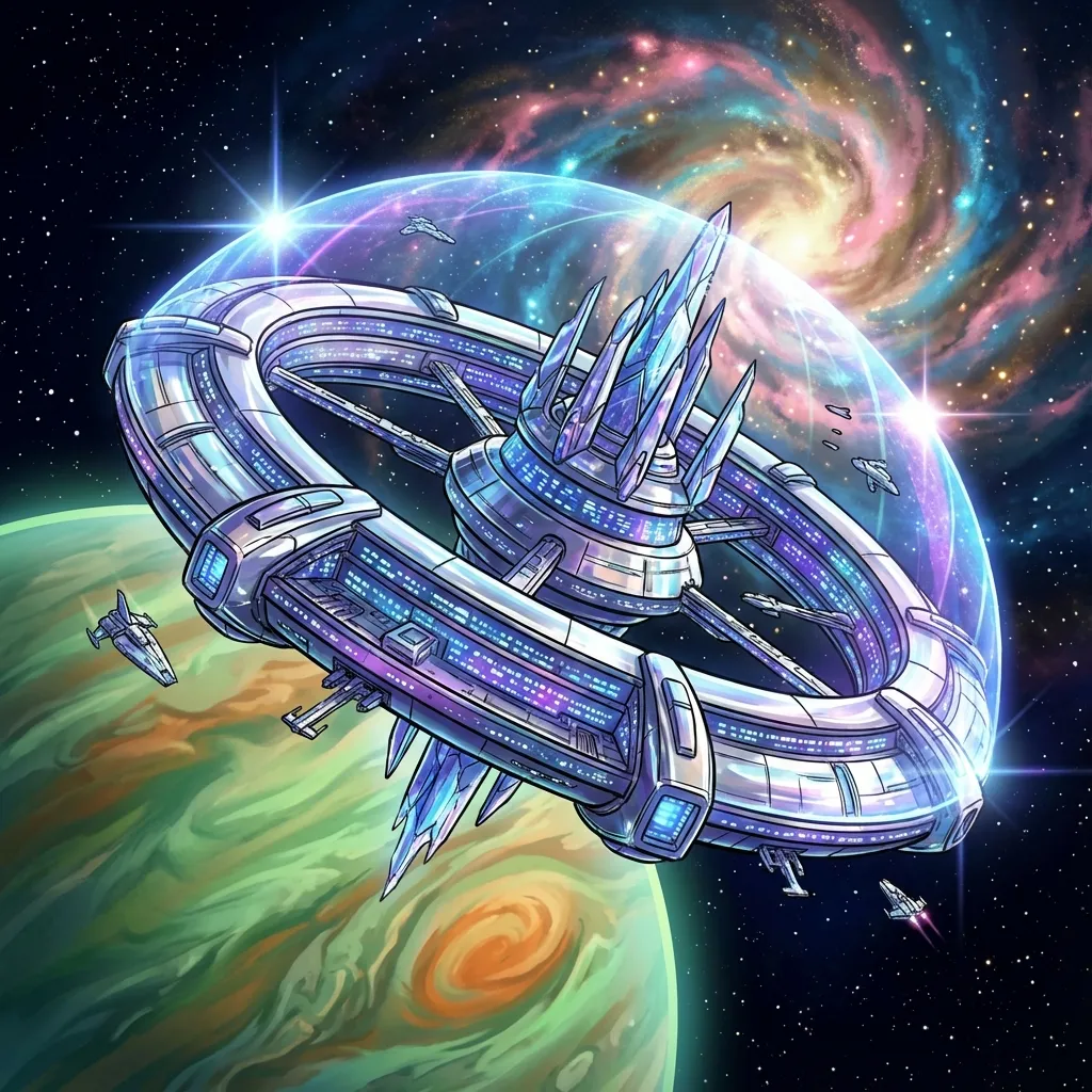 Sci-fi anime style example 2