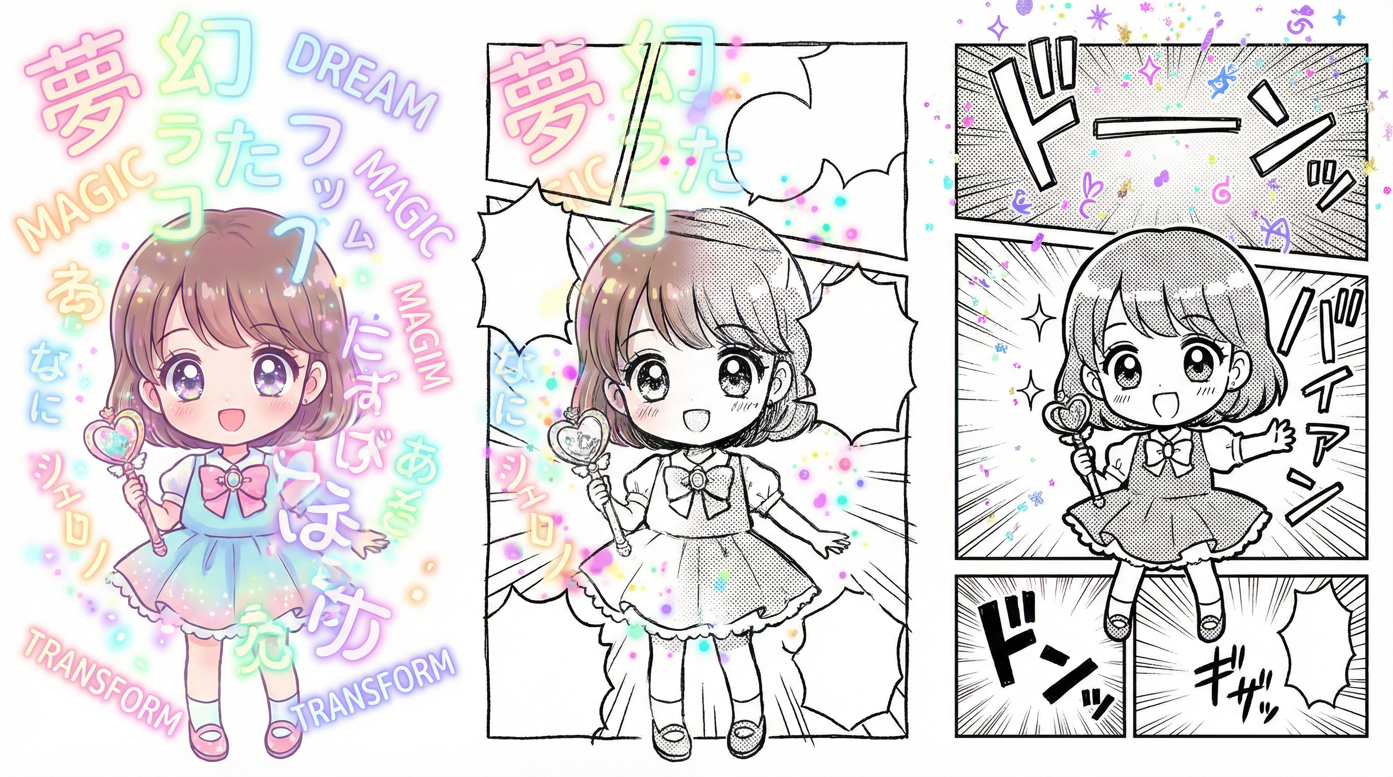 Transform your stories into manga with AI