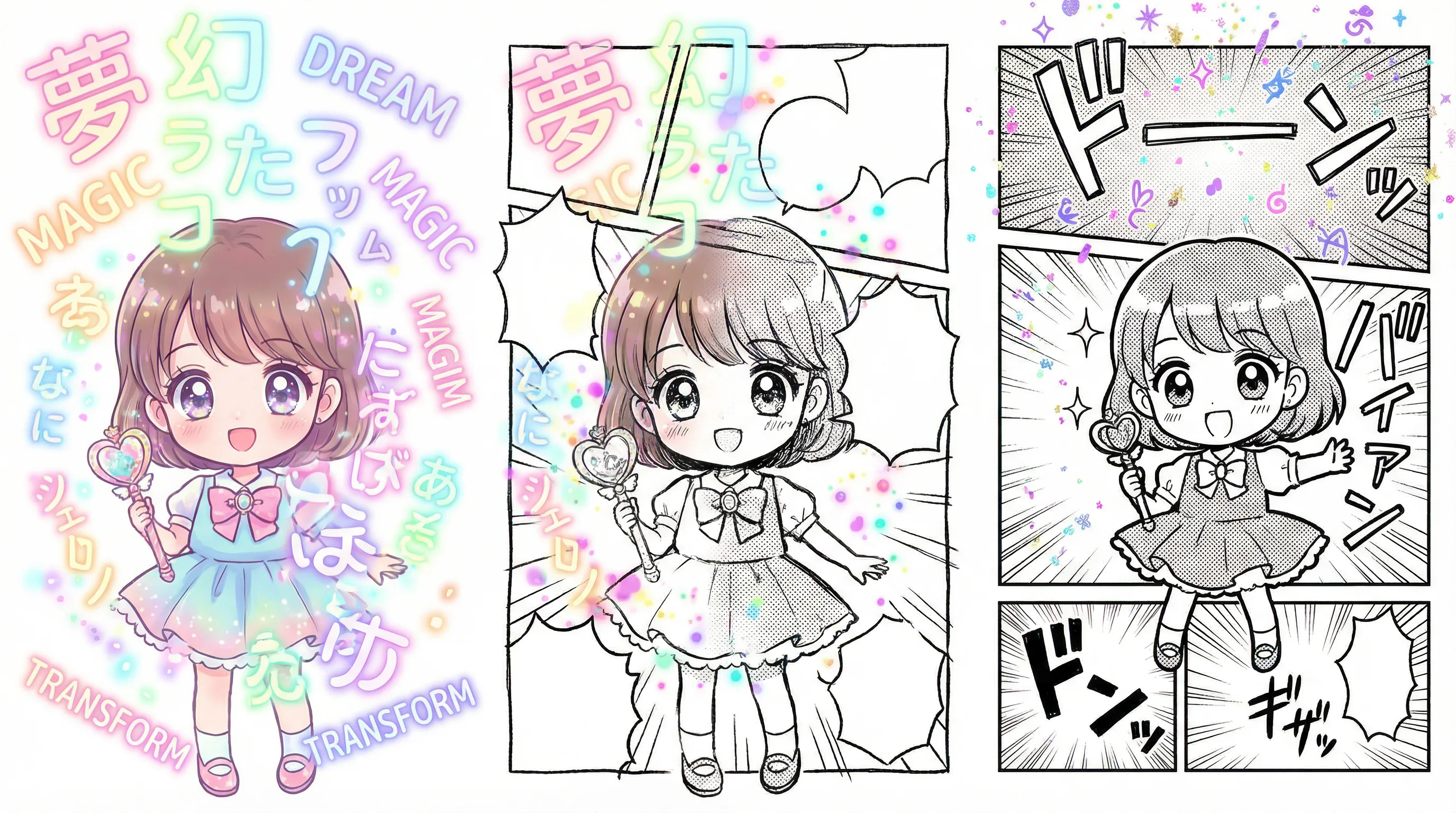 Transform your stories into manga with AI