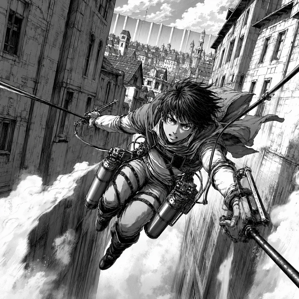 Attack on Titan style example 1
