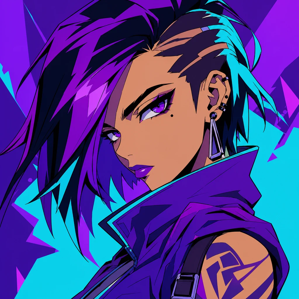 Cel-shading anime style example 3