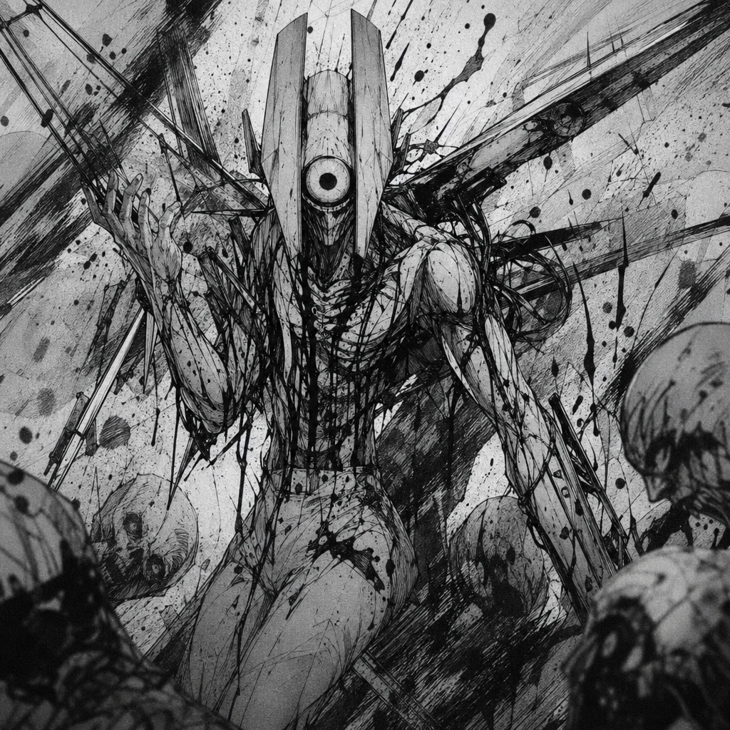 Chainsaw Man style example 1