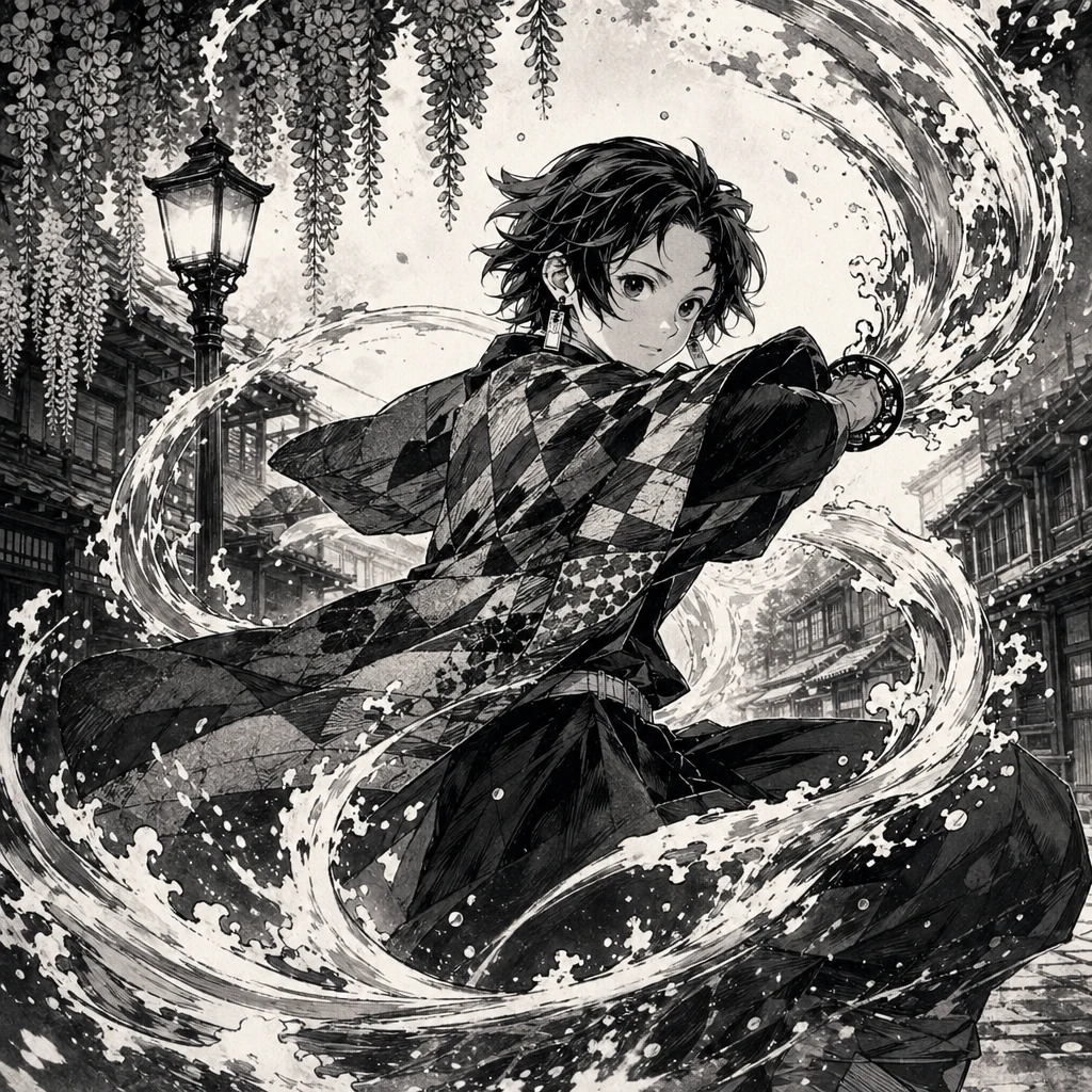Demon Slayer style example 1