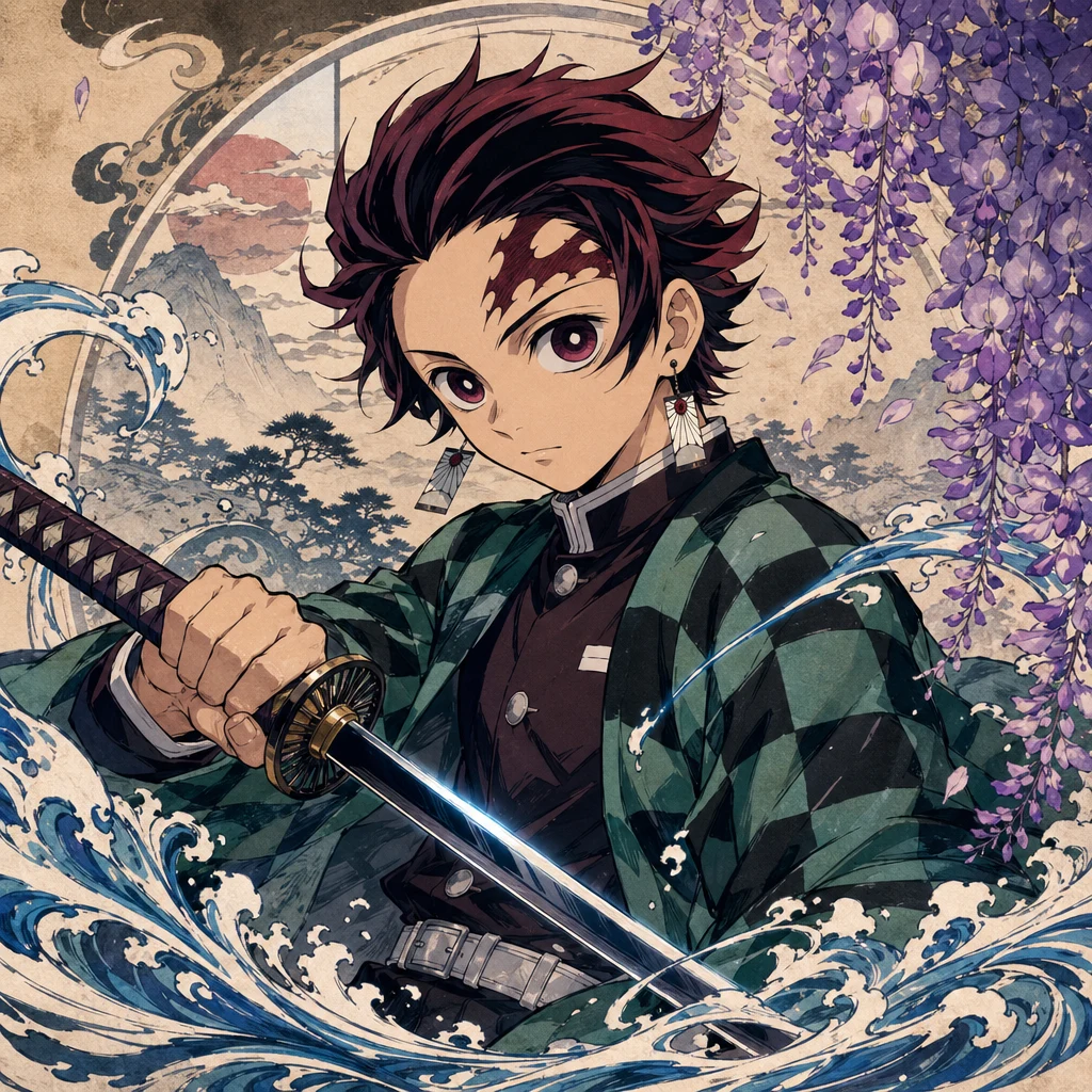 Demon Slayer style example 2