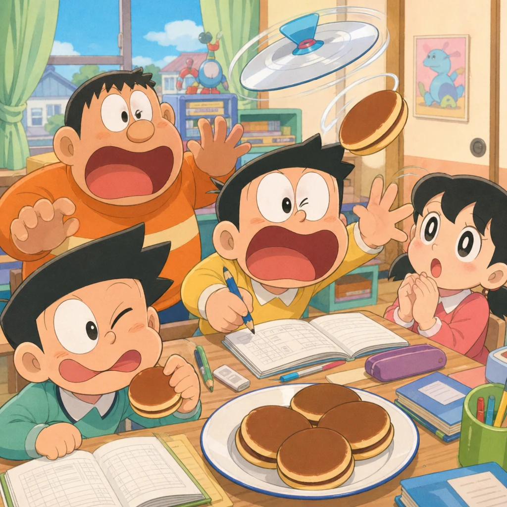 Doraemon style example 3