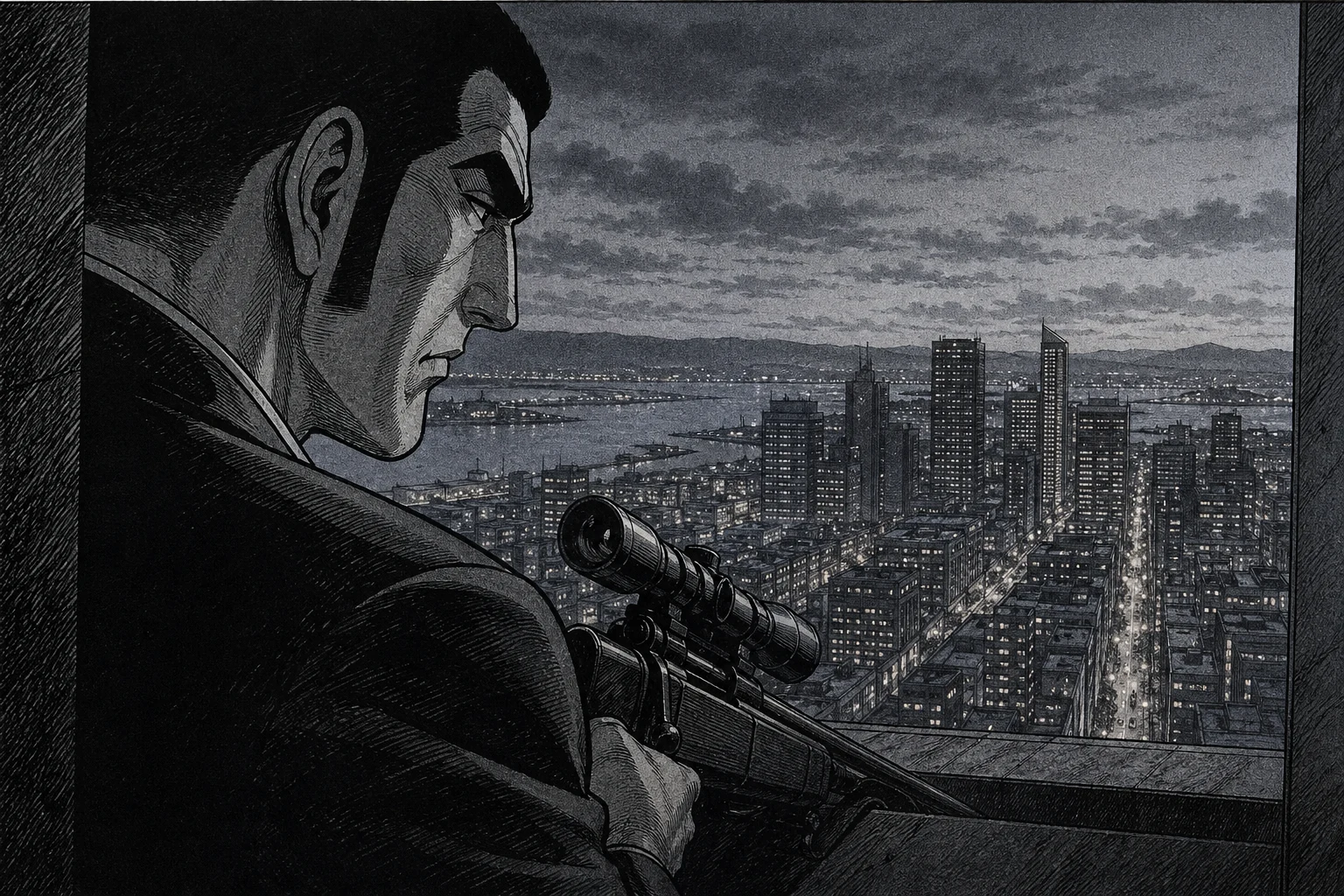 Golgo 13 style