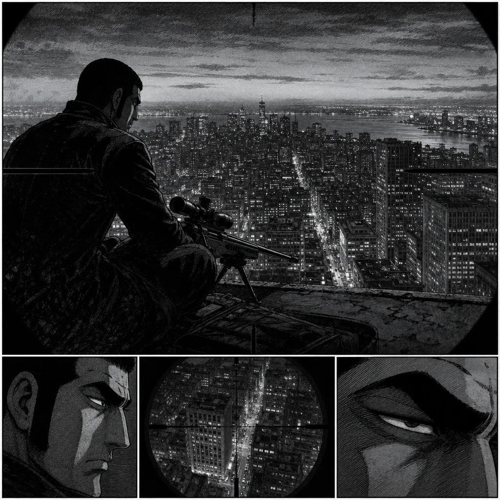 Golgo 13 style example 1