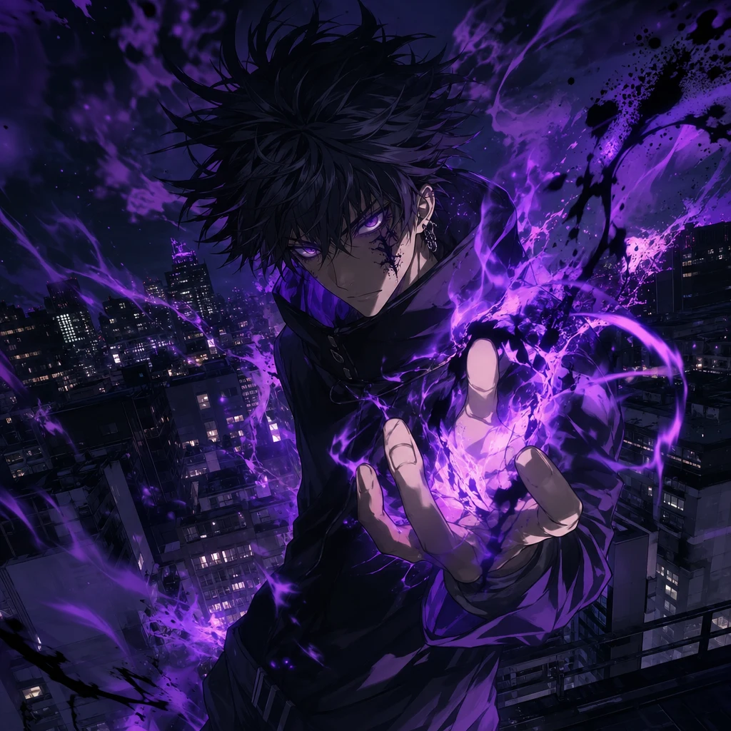 Jujutsu Kaisen style example 1