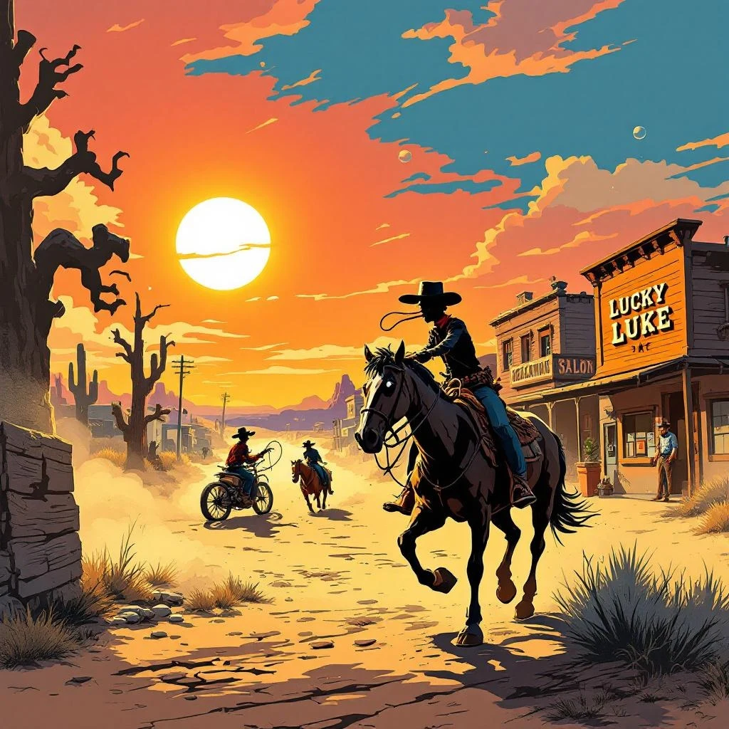 Lucky Luke style example 1