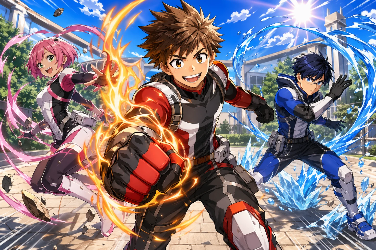 My Hero Academia style