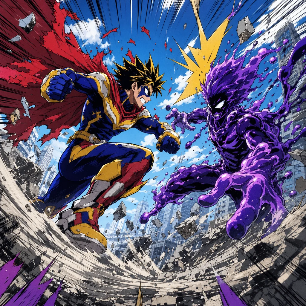 僕のヒーローアカデミアスタイル 例 3