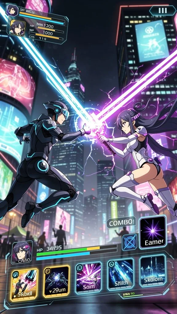 Sword Art Online style example 2