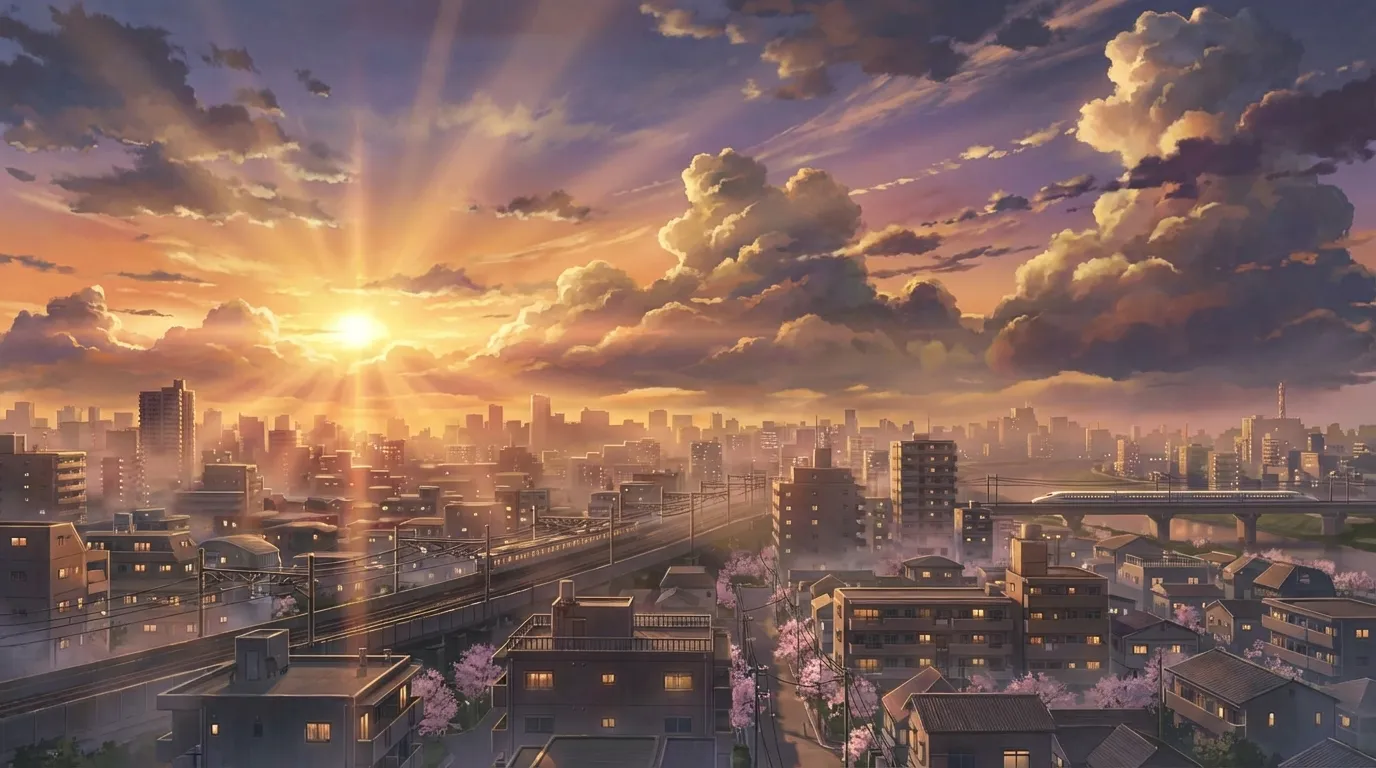 Makoto Shinkai style