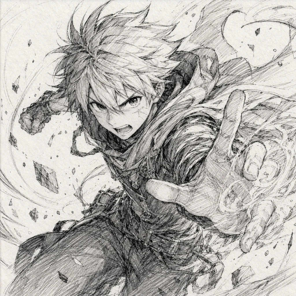 スケッチアニメジェネレーター | AI鉛筆ラフ画 | Anifusion