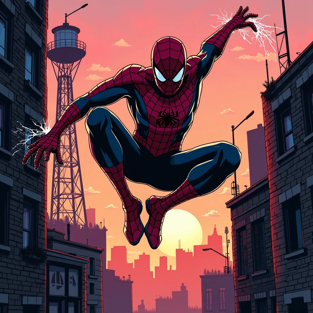 スパイダーマン風 例 2