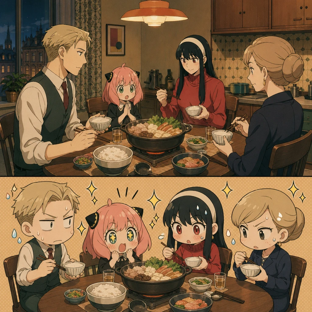 Spy x Family style example 2